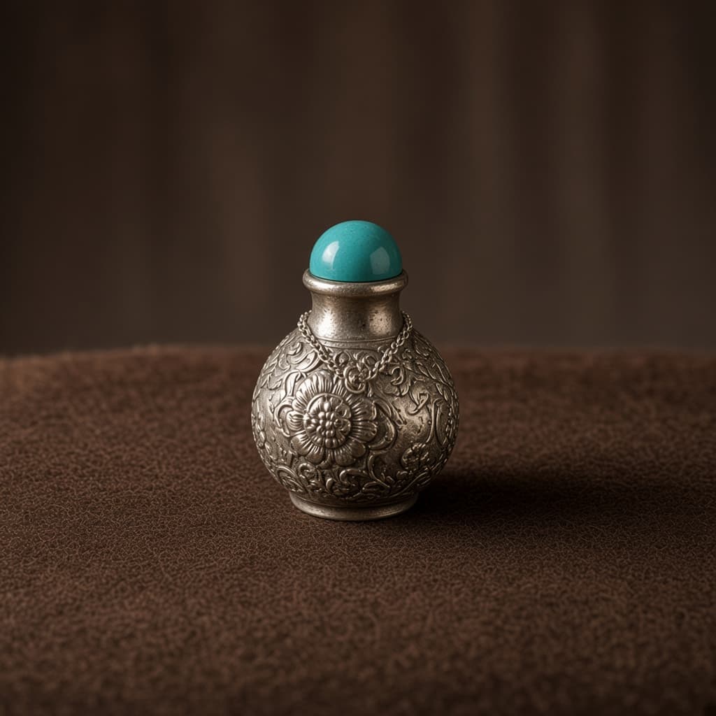Turquoise snuff bottle