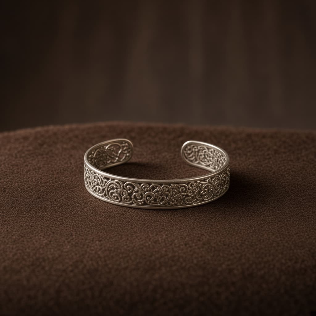 Filigree cuff