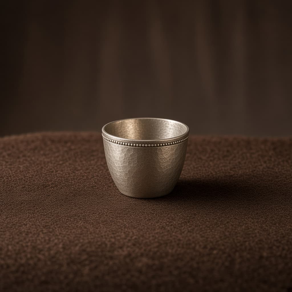 Small silver cup